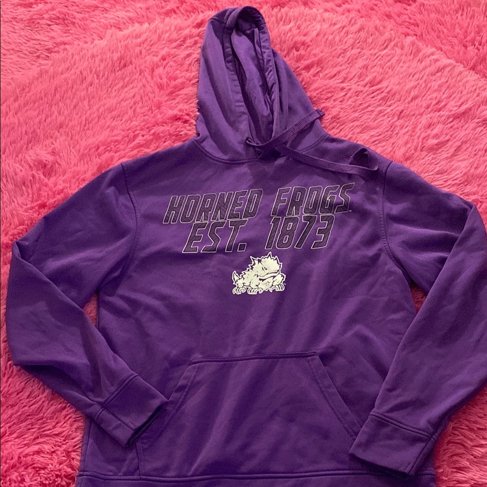 Horned Frogs EST. 1873 Purple Hoodie - Women Bath & Body